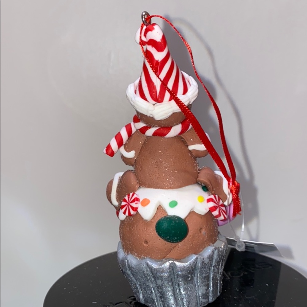 Adorable Gingerbread Man Candle Topper Decorations - Picture 4 of 7
